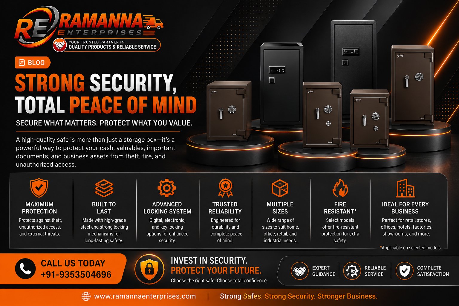 Why Is a High-Quality Safe Important for Your Business?